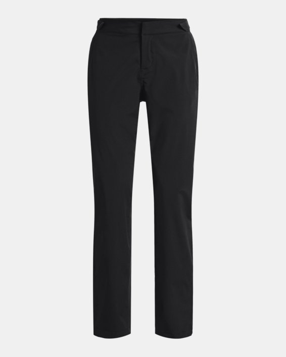 Pantalon imperméable UA Golf pour femme, Black, pdpMainDesktop image number 6
